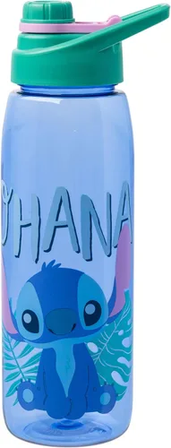 Miniatura 19 de Silver Buffalo Disney Lilo and Stitch Pineapple Pop Up Peek-A-Boo - Botella de agua con tapa de rosca, 28 onzas Piña Peek-A-Boo de Lilo y Stitch
