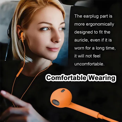 Miniatura 7 de Paquete de 2 auriculares USB C para iPhone 17 16 15 Pro Max, auriculares tipo C con micrófono y control de volumen, auriculares USB C con cable