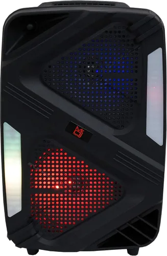 Miniatura 5 de Mr. Dj BRAVO Dual 6.5 "portátil PA DJ activo Bluetooth TWS altavoz 1000 vatios LCD/MP3/USB/micro SD