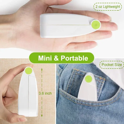 Miniatura 8 de Ventilador de mano personal, mini ventilador de bolsillo portátil, pequeño y ligero recargable por USB para deportes en casa, viajes al aire libre