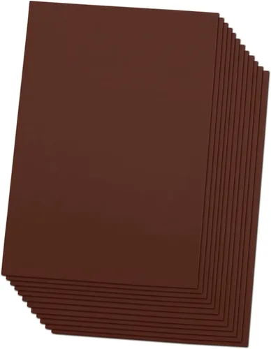 Miniatura 12 de Hojas de espuma EVA negra, paquete de 12, 0.079 in de grosor, 6 x 9 pulgadas, papel de espuma artesanal para artes y manualidades, por Ader Products