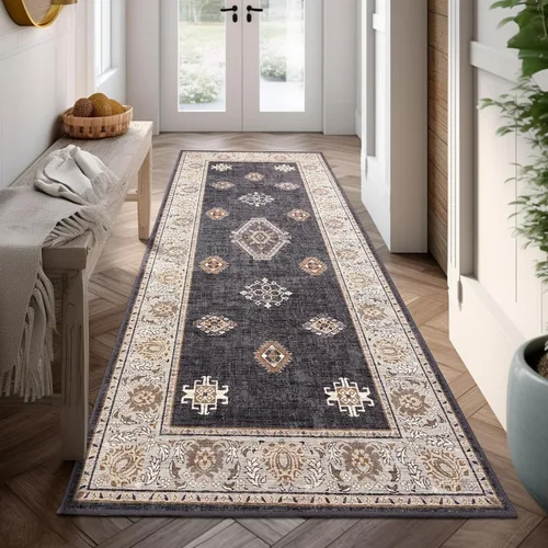 Miniatura 22 de ILANGO Alfombras de Área de Yute para Exteriores, Alfombras Tejidas Lavables para Patio 5'x7', Alfombras Naturales de Estilo Rústico para Áreas