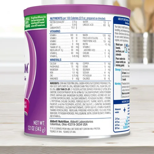 Miniatura 2 de Similac Alimentum con HMO 2'-FL - Fórmula hipoalergénica para bebés, para alergias alimentarias y cólicos debido a sensibilidad a las proteínas