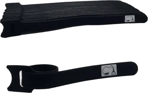 Miniatura 7 de CableLock Bridas para Cables - Paquete de 50 - Organizadores de Cables Reutilizables de 8 Pulgadas - Gestión Limpia de Cables para Juegos y Oficina