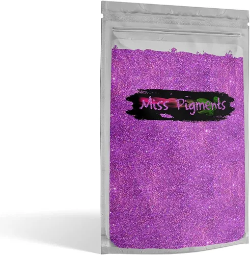 Miniatura 3 de Purpurina extra fina/purpurina holográfica ultrafina de 1/128 pulgadas, 0.008 pulgadas, 0.008 in para arte de uñas, manualidades, maquillaje