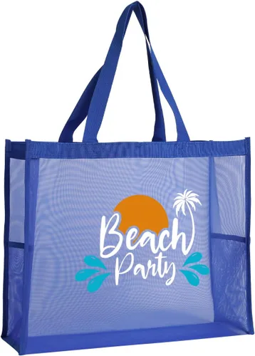 Miniatura 3 de ukia Bolsa de playa de malla, elegante bolsa de playa ligera para mujer