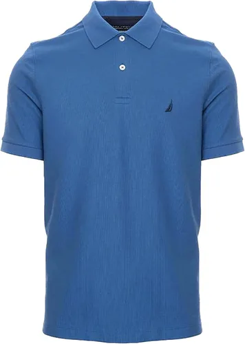 Miniatura 177 de Nautica playera polo clásica de mangas cortas, color sólido, para hombre