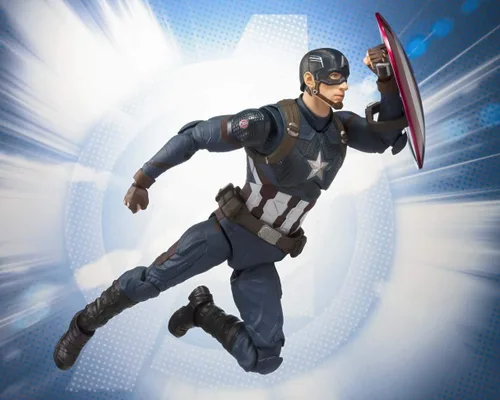 Miniatura 5 de Tamashii Nations Bandai S.H. Figuarts Capitán América (Endgame Ver.)