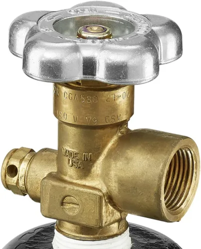 Miniatura 4 de PrimeWeld Botella 75% Argón 25% CO2 125CF DOT 3AA Válvula CGA 580 de EE. UU. La mejor mezcla de gas para soldadura MIG Cilindros completos