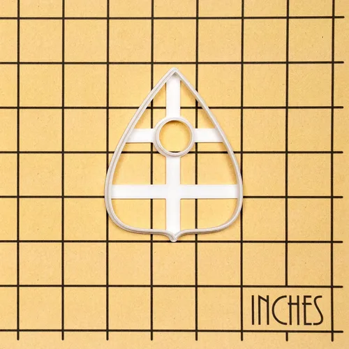 Miniatura 5 de Cortador de galletas Planchette liso, 1 pieza - Bakerlogy
