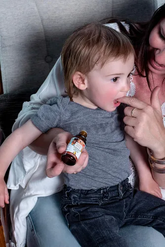 Miniatura 5 de Punkin Butt Paquete de aceite de dentición para bebés y bálsamo labial para aliviar el dolor de encías y labios agrietados, todo natural, orgánico