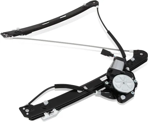 Miniatura 20 de DNA MOTORING OEM-WR-0031 Conjunto de motor y regulador de elevalunas eléctrico delantero izquierdo del lado del conductor compatible con 00-06 BMW