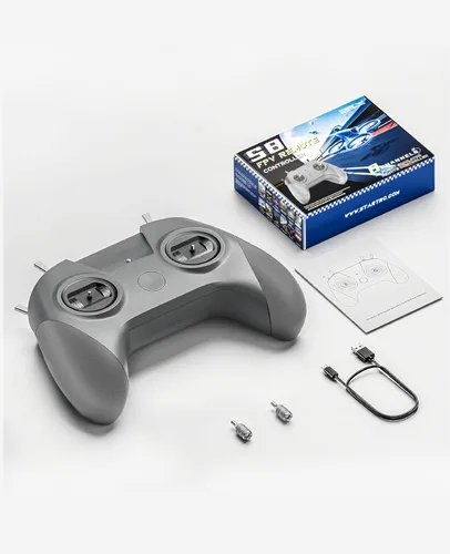 Miniatura 9 de STARDRONE Controlador de simulador de vuelo RC S8 - 8 canales FPV Drone Games Control remoto compatible con sistema popular y plataforma, ideal