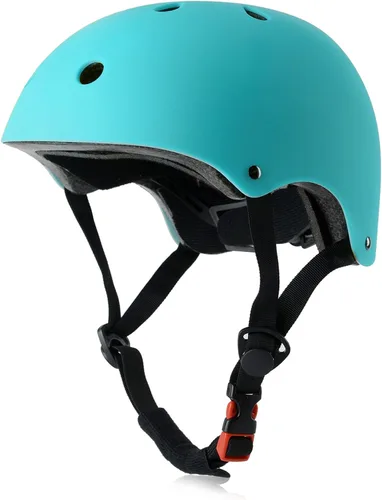 Casco de monopatín para bicicleta, ligero, ajustable, multideporte, para ciclismo, patinaje, scooter, de 3 tallas para adultos, jóvenes y niños