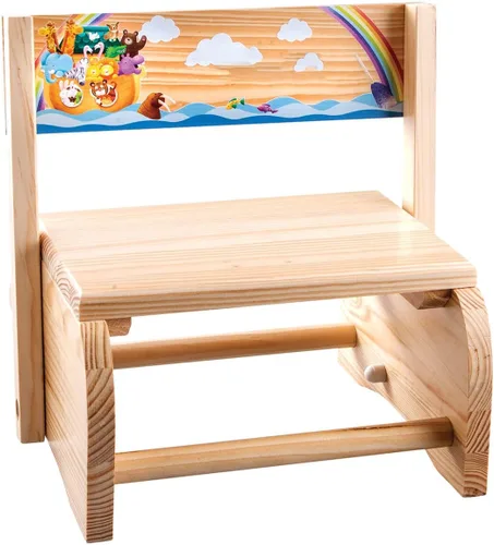 Miniatura 16 de Taburete y silla infantil 2 en 1, diseño de animales y postres