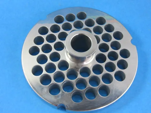 Miniatura 6 de Tamaño #52 x 1/8" FINE Grind - Plato para picar carne comercial por Smokehouse Chef. Se adapta a Hobart, Butcher Boy, Biro, Berkel y otros