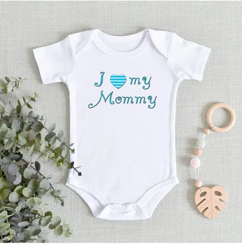 Miniatura 5 de I Love my Mommy - Mameluco para bebé, recién nacido