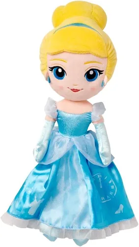 Miniatura 17 de Disney Store - Muñeca oficial de princesa de Disney en peluche, Tiana, mediana 14 pulgadas, de peluche suave con características bordadas, juguetes