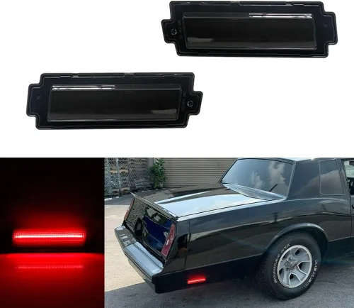 Miniatura 14 de Compatible con 1981 1982 1983 1984 1985 1986 1987 1988 Chevy Monte Carlo SS luces de señal de marcador de parachoques lateral ámbar Led lente Lente
