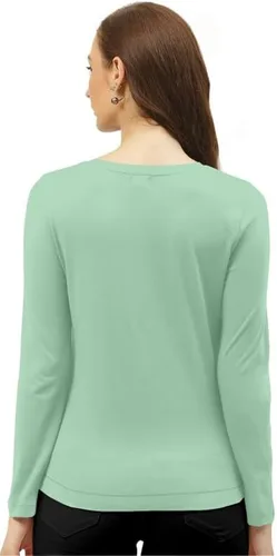Miniatura 2 de Camiseta totalmente elástica estampada para mujer