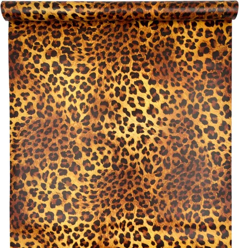Miniatura 2 de simplelife4u 10 metros (32,8 pies) Sexy Leopard impresión papel pintado de vinilo removible Home recámara Decoración Día de San Valentín Regalo