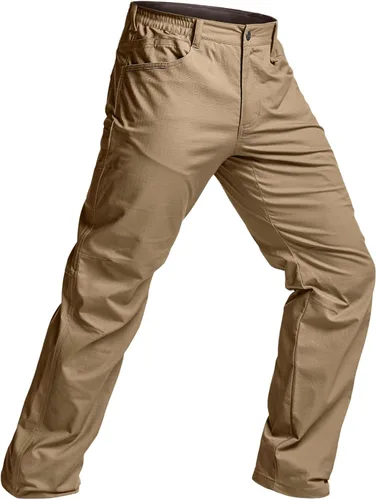 Miniatura 46 de CQR – Pantalones tácticos elásticos tipo cargo para hombre, resistentes al agua, de tela ripstop (antidesgarros), ligeros, ideales para uso diario