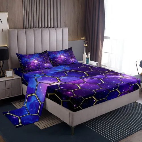 Miniatura 38 de Manfei Juego de sábanas de baloncesto para niños, tamaño individual, juego de ropa de cama temática deportiva para decoración de habitación de niños