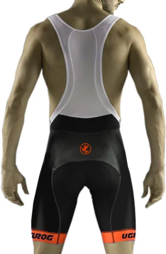 Miniatura 61 de UGLY FROG Designs - Pantalones cortos de ciclismo con pantalones cortos con peto, pantalones cortos de ciclismo Pro/BIP, acolchado 3D Coolmax