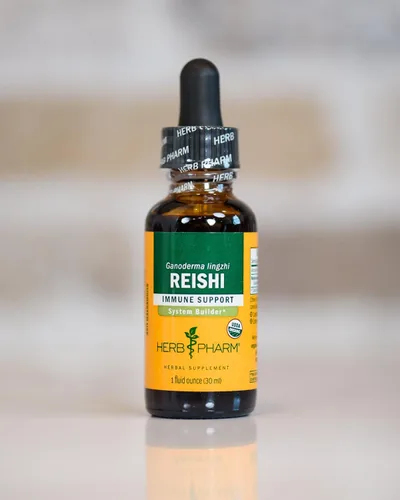 Miniatura 6 de Herb Pharm Extracto líquido de hongos Reishi Drops Inmune System Builder, 4 onzas