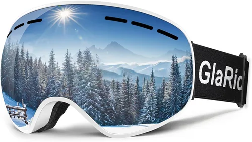 Miniatura 10 de Ski Goggles for Men Women Adult Youth, OTG Frameless 100% Anti Fog & UV Protection with Organizer
