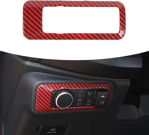 Miniatura 16 de RAZPOY Cubierta de botón del interruptor de faros para accesorios Ford Bronco 2021-2025 Azul