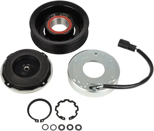 Miniatura 44 de CCIYU Embrague del compresor de CA para el coche 2001 2002 2003 2004 2005-2006 para Hyundai Santa Fe 2.7L Aire acondicionado compresor embrague