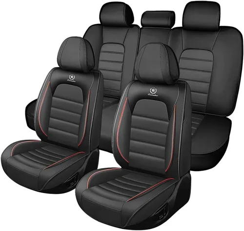 Miniatura 21 de Funda de cuero de 2 asientos para Mazda CX-3 CX-30 CX-5 CX-50 MX-30, antideslizante, impermeable, resistente al desgaste, funda universal