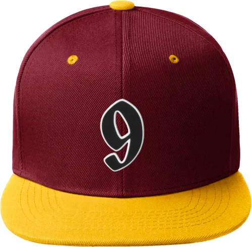 Miniatura 289 de Daxton Gorra clásica con visera de billete plano con letras del alfabeto inglés antiguo de la A a la Z