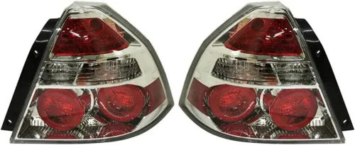 Miniatura 6 de Para Chevy Aveo Sedan 2007 2008 Conjunto de luz trasera lado del conductor GM2800203 96650771