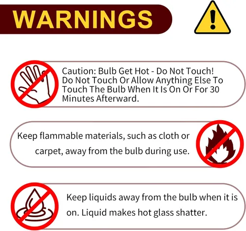 Miniatura 7 de Bombilla de calor para reptiles, bombillas de calor infrarrojo de 100 W, bombilla roja para serpiente, tortuga, dragón barbudo, lagarto, pollos