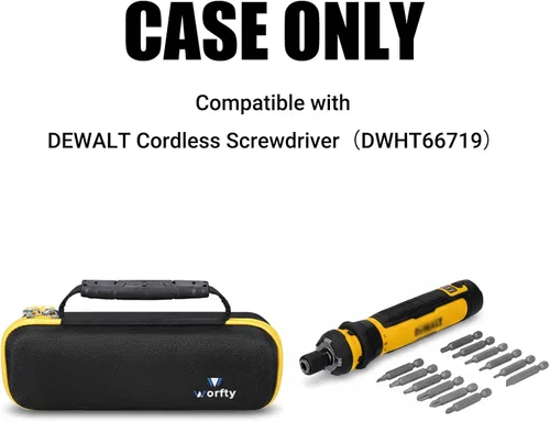 Miniatura 2 de Funda para destornillador inalámbrico DEWALT con control FLEXDRIVE y puntas de atornillado DWHT66719 - Bolsa de almacenamiento protectora
