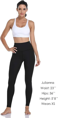 Miniatura 2 de HeyNuts Essential - Leggings de yoga de longitud completa pantalones de compresión de cintura alta 28pulgadas