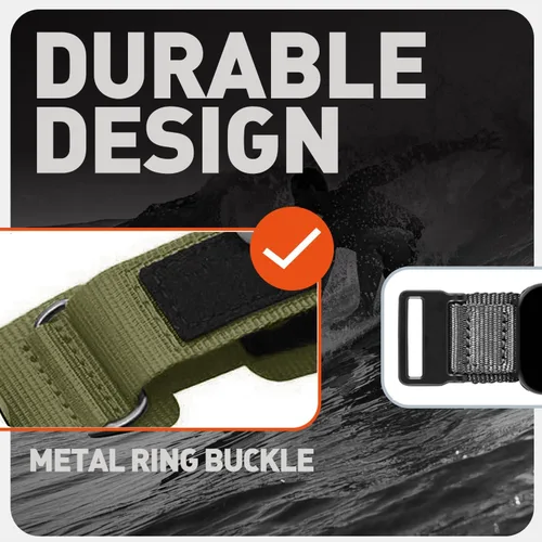 Miniatura 5 de LYSANDRA Compatible con SUUNTO 9/9 Baro/9 Titanium Watch Band, correa deportiva de nailon de 0.945 in con diseño tejido para SUUNTO Spartan