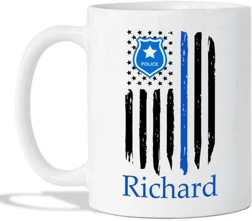 Miniatura 8 de Novedosa taza de policía, taza de café personalizada de policía, taza de oficial de policía, taza de policía, regalos para policía, regalos