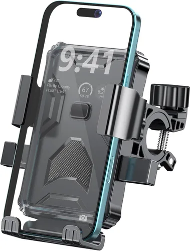 Miniatura 8 de Soporte de teléfono para bicicleta, soporte de teléfono para manubrio para bicicleta y motocicleta, scooter eléctrico, bicicleta de montaña, soporte