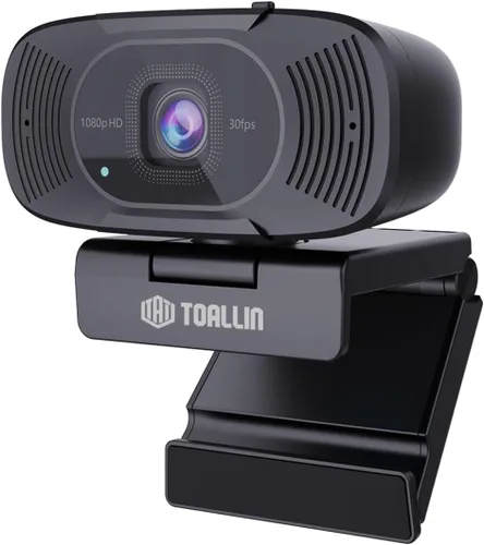 Miniatura 9 de TOALLIN Cámara web 1080P para Windows Hello Face Login, reconocimiento facial IR, cámara web compatible con Windows Hello con micrófono, cámara