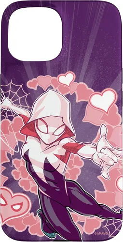 Miniatura 6 de Marvel Spider-Man Into The Spider-Verse Gwen Stacy Hearts - Carcasa para iPhone 17