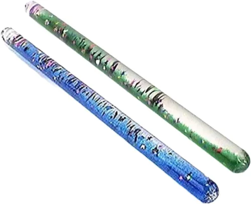 Miniatura 10 de Varita de Purpurina, Tubo Maravilla Mágico - para Niños, Sala Sensorial, Reemplazo de Vara de Caleidoscopio Dos Varas Maravilla de 27.9 cm