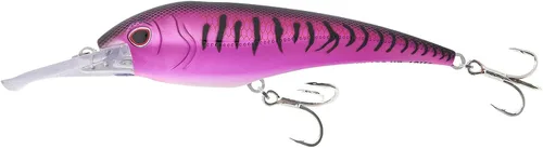 Miniatura 49 de Nomad Design DTX Minnow con sistema patentado Autotune - Acción de natación de pez cebo envejecido, BKK Diablo Caballa Rosa Caliente