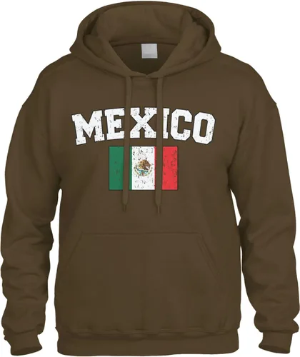 Miniatura 7 de Cybertela Sudadera con capucha con capucha y diseño de la bandera de México