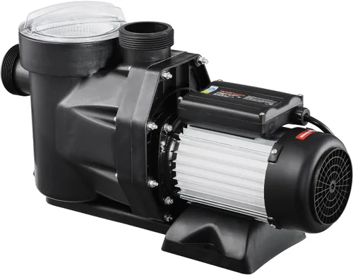 Miniatura 9 de VEVOR Bomba de piscina sobre el suelo, 2.5 HP, 148 GPM Max Flow Bomba de piscina de una sola velocidad, 220 V, 3450 RPM, elevación máxima de cabeza
