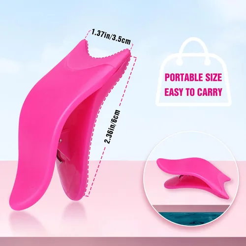 Miniatura 2 de Herramienta aplicadora de pestañas postizas con clip, pinzas para pestañas para principiantes, fácil de aplicar, uso diario, herramienta amigable