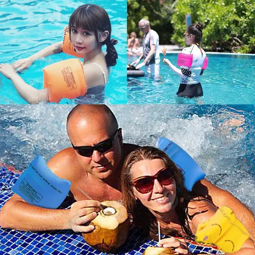 Miniatura 6 de Arm Floaties for Adults,Toddler Floatie for Pool,Inflatable Floatie Swim Arm Bands Floaties for Kids and Children