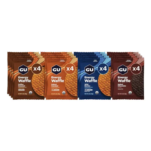 Waffle nutritivo orgánico deportivo Stroopwafel, de GU Energy Labs, 1, 1